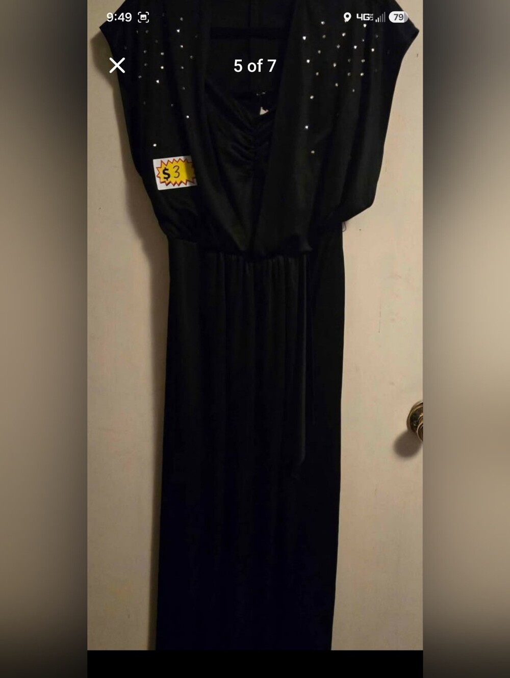 Elegant Black Evening Dress